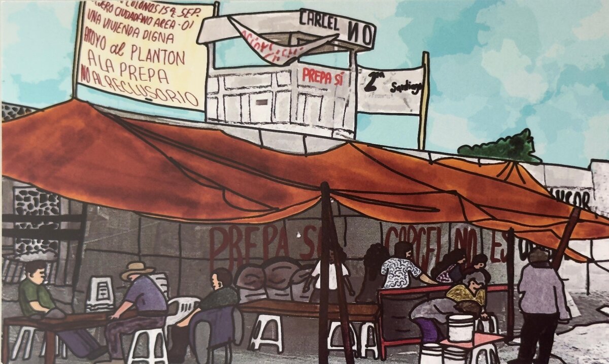 Collage histórico del movimiento Prepa Sí